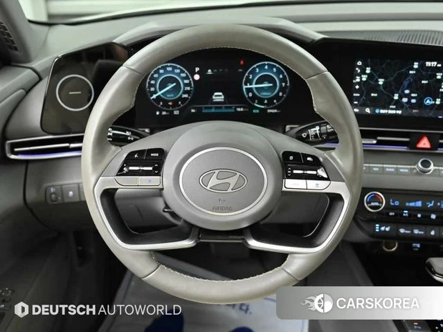 Hyundai The New Avante (CN7) 2023 Белый из Кореи, фото 4