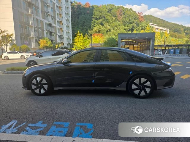 Hyundai Ionic 6 2024 Темно-зеленый из Кореи, фото 4