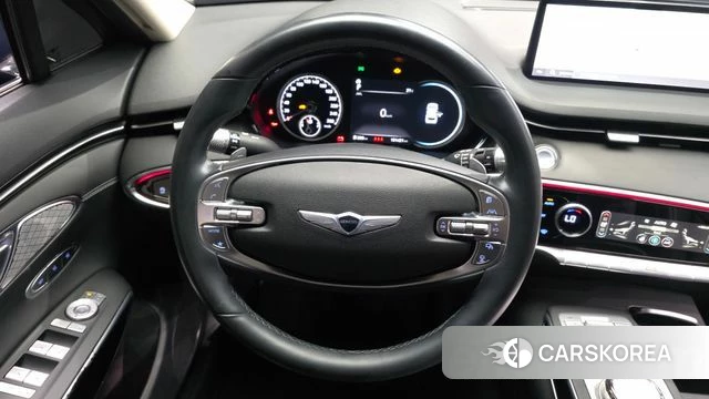 Genesis GV70 2021 Синий из Кореи, фото 4