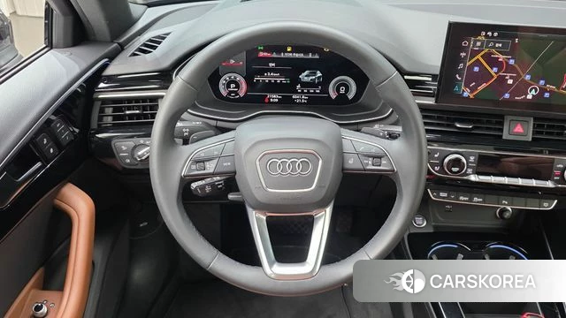 Audi A4 (B9) 2022 Черный из Кореи, фото 4