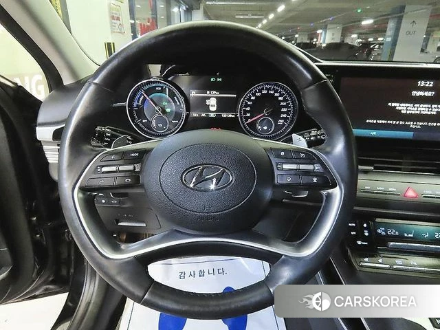 Hyundai The New Grandeur IG Hybrid 2021 Черный из Кореи, фото 4