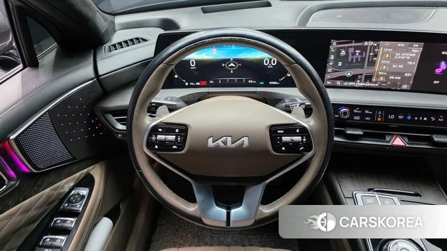 Kia K8 Hybrid 2023 Серый из Кореи, фото 4