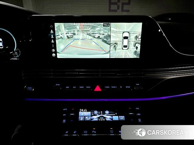 Hyundai The New Grandeur IG Hybrid 2020 Белый из Кореи, фото 4