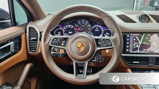 Porsche Cayenne (PO536) 2022 Синий из Кореи, фото 4