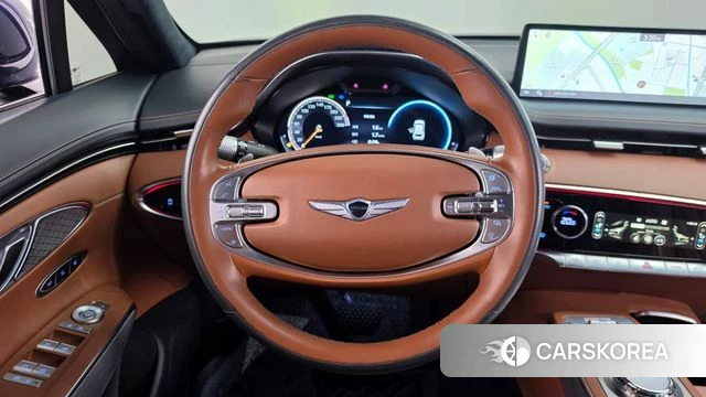 Genesis GV70 2021 Синий из Кореи, фото 4