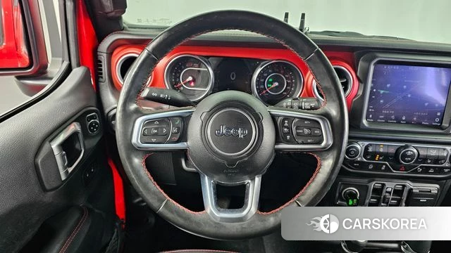 Jeep Wrangler (JL) 2020 Красный из Кореи, фото 4