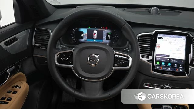 Volvo XC90 second Generation 2022 Серебристо-серый из Кореи, фото 4