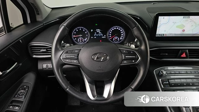 Hyundai The New Santa Fe 2022 Белый из Кореи, фото 4