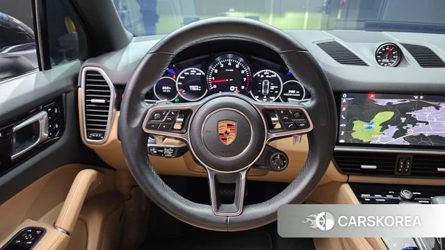 Porsche Cayenne (PO536) 2019 Черный из Кореи, фото 4
