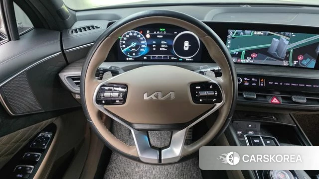Kia K8 Hybrid 2021 Серый из Кореи, фото 4