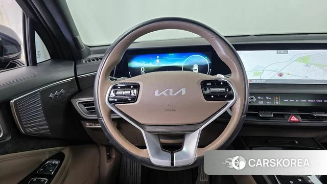 Kia K8 Hybrid 2022 Синий из Кореи, фото 4