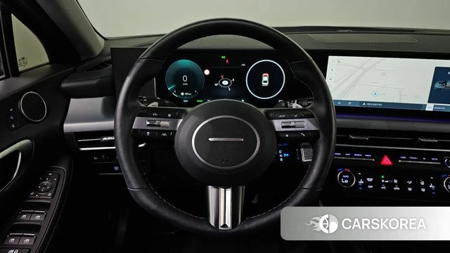 Hyundai Sonata D Edge Hybrid (DN8) 2023 Черный из Кореи, фото 4