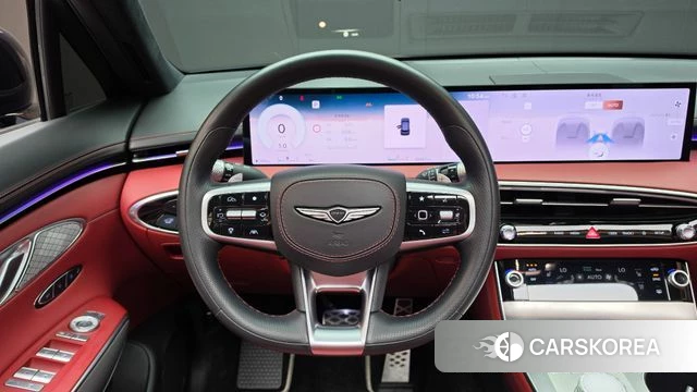 Genesis GV70 2024 Синий из Кореи, фото 4