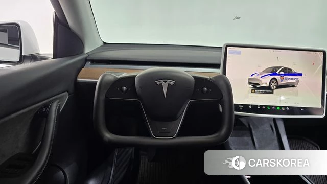 Tesla Model Y 2022 Белый из Кореи, фото 4