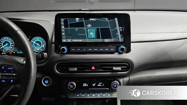 Hyundai The New Kona Hybrid 2022 Небесно-голубой из Кореи, фото 4