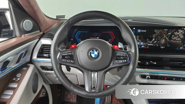BMW XM (G09) 2023 Небесно-голубой из Кореи, фото 4