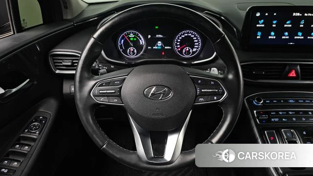 Hyundai The New Santa Fe 2021 Черный из Кореи, фото 4