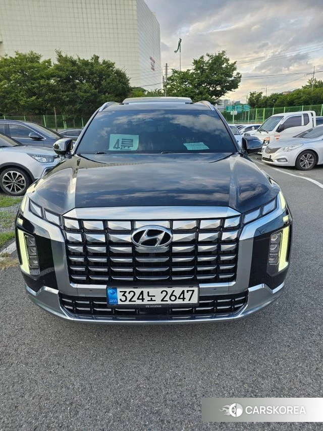 Hyundai The New Palisade 2023 Черный двухцветный из Кореи, фото 4