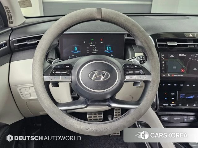 Hyundai Tucson Hybrid (NX4) 2021 Серый из Кореи, фото 4