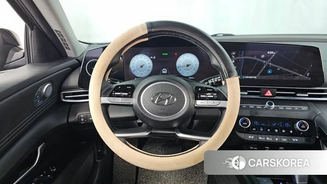 Hyundai Avante (CN7) 2022 Черный из Кореи, фото 4