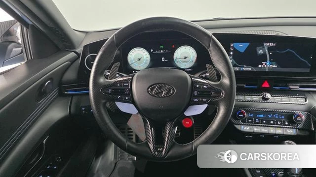 Hyundai Avante (CN7) 2021 Небесно-голубой из Кореи, фото 4