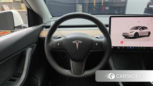 Tesla Model Y 2022 Белый из Кореи, фото 4