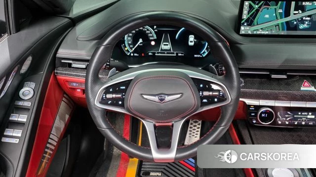 Genesis G80 (RG3) 2022 Синий нефрит из Кореи, фото 4
