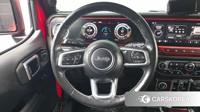Jeep Wrangler (JL) 2021 Красный из Кореи, фото 4