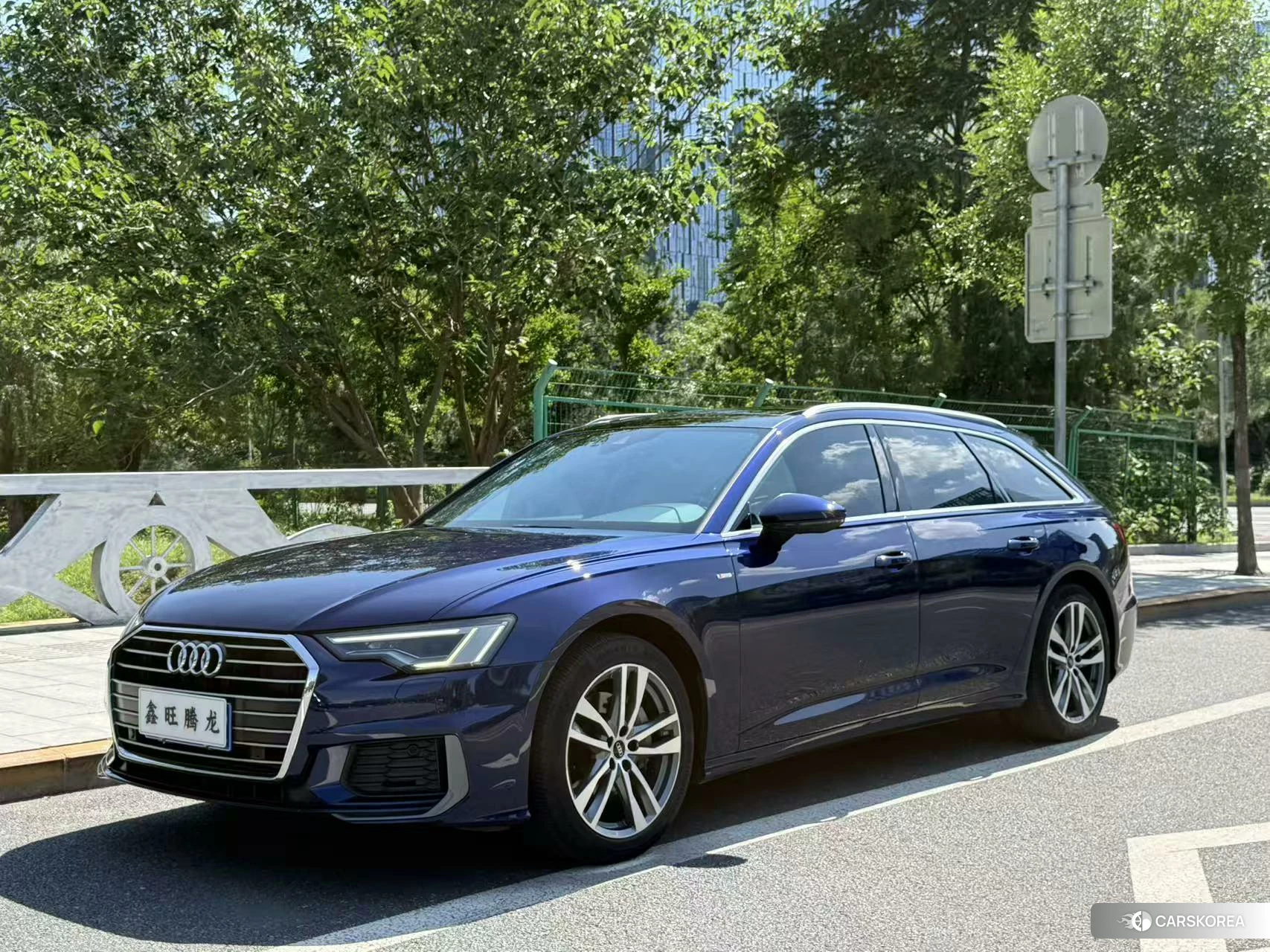 Audi A6 2020 Синий из Китая, фото 4
