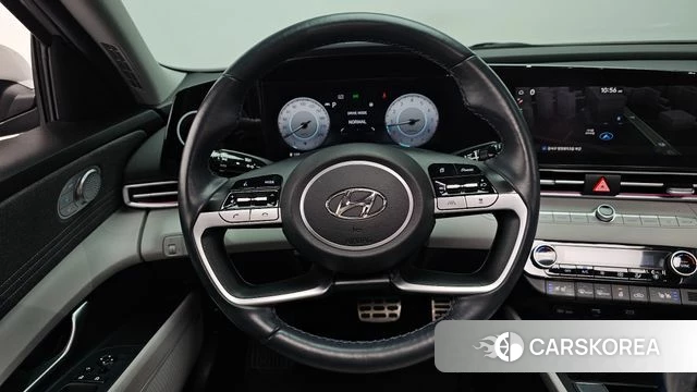 Hyundai Avante (CN7) 2022 Серебристо-серый из Кореи, фото 4