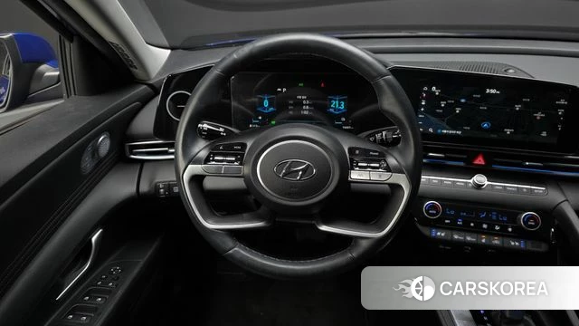 Hyundai Avante Hybrid (CN7) 2022 Синий из Кореи, фото 4