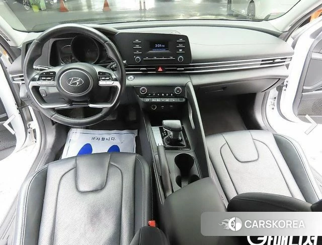 Hyundai Avante (CN7) 2021 Белый из Кореи, фото 4
