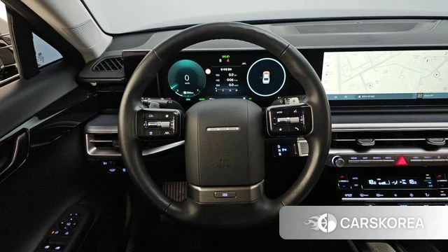 Hyundai Grandeur Hybrid (GN7) 2023 Черный из Кореи, фото 4
