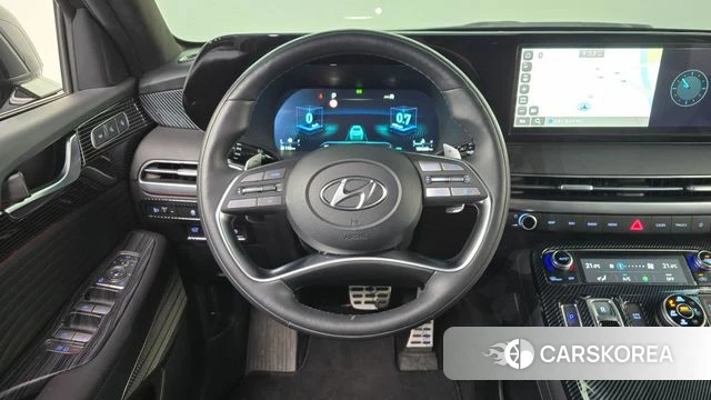 Hyundai The New Palisade 2023 Темно-зеленый из Кореи, фото 4