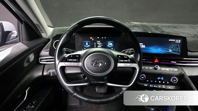 Hyundai Avante Hybrid (CN7) 2022 Серый из Кореи, фото 4