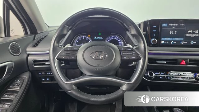 Hyundai Sonata (DN8) 2021 Белый из Кореи, фото 4