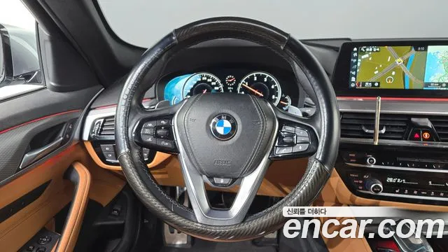 BMW 5 Series (G30) 2018 Серый из Кореи, фото 4