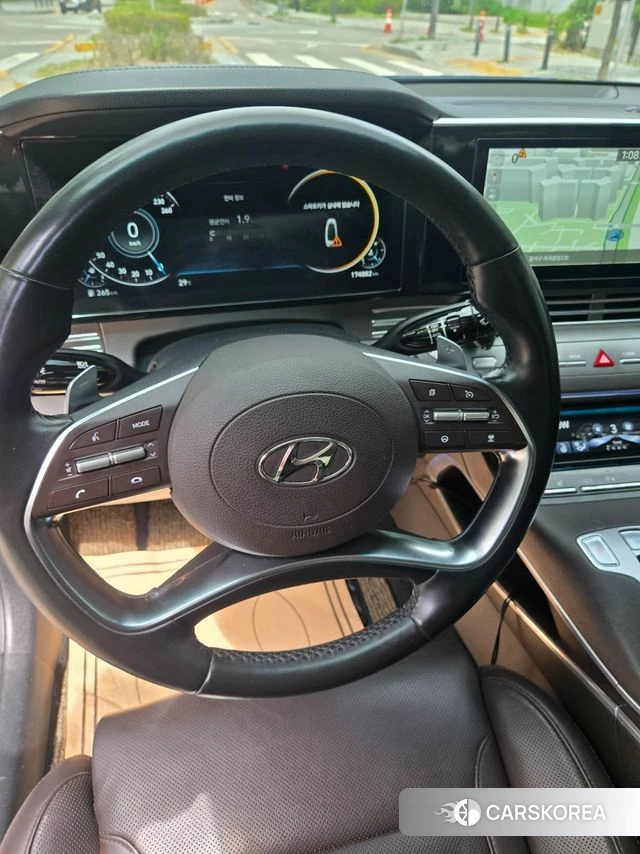 Hyundai The New Grandeur IG 2020 Черный из Кореи, фото 4