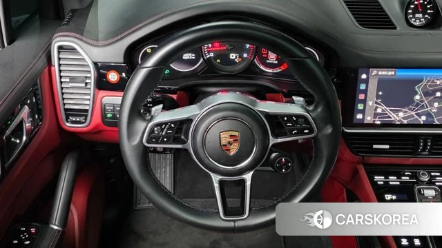 Porsche Cayenne (PO536) 2023 Черный из Кореи, фото 4