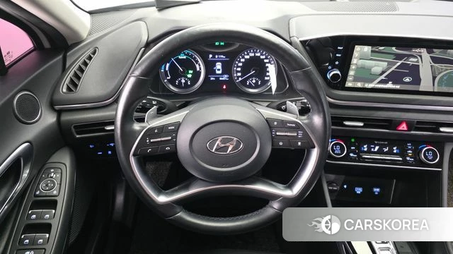 Hyundai Sonata Hybrid (DN8) 2020 Белый из Кореи, фото 4