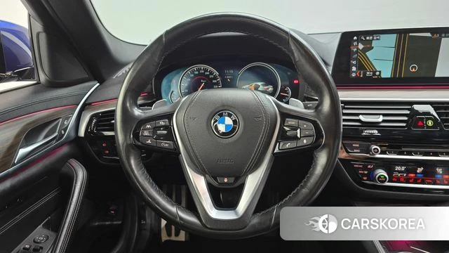 BMW 5 Series (G30) 2018 Синий из Кореи, фото 4
