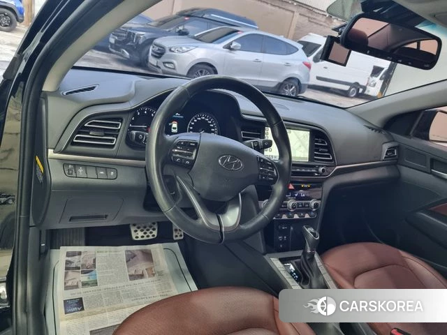 Hyundai The New Avante AD 2018 Черный из Кореи, фото 4