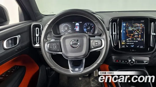 Volvo XC40 2019 Серый из Кореи, фото 4