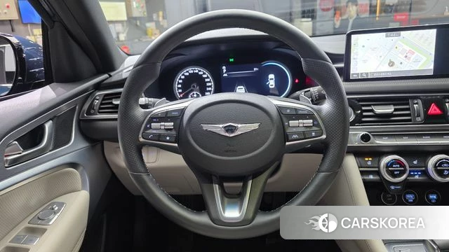 Genesis The New G70 2021 Синий из Кореи, фото 4