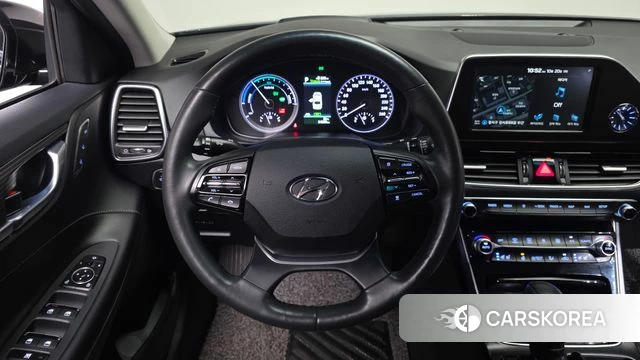 Hyundai Grandeur IG Hybrid 2018 Черный из Кореи, фото 4