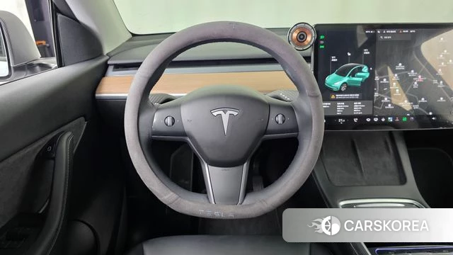 Tesla Model Y 2021 Белый из Кореи, фото 4