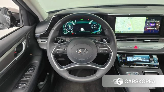 Hyundai The New Grandeur IG Hybrid 2022 Черный из Кореи, фото 4