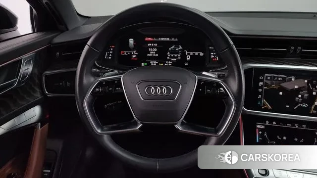 Audi A6 (C8) 2022 Черный из Кореи, фото 4