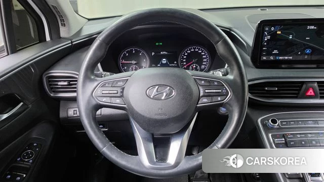 Hyundai The New Santa Fe 2021 Белый из Кореи, фото 4