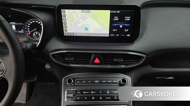 Hyundai The New Santa Fe 2022 Черный из Кореи, фото 4